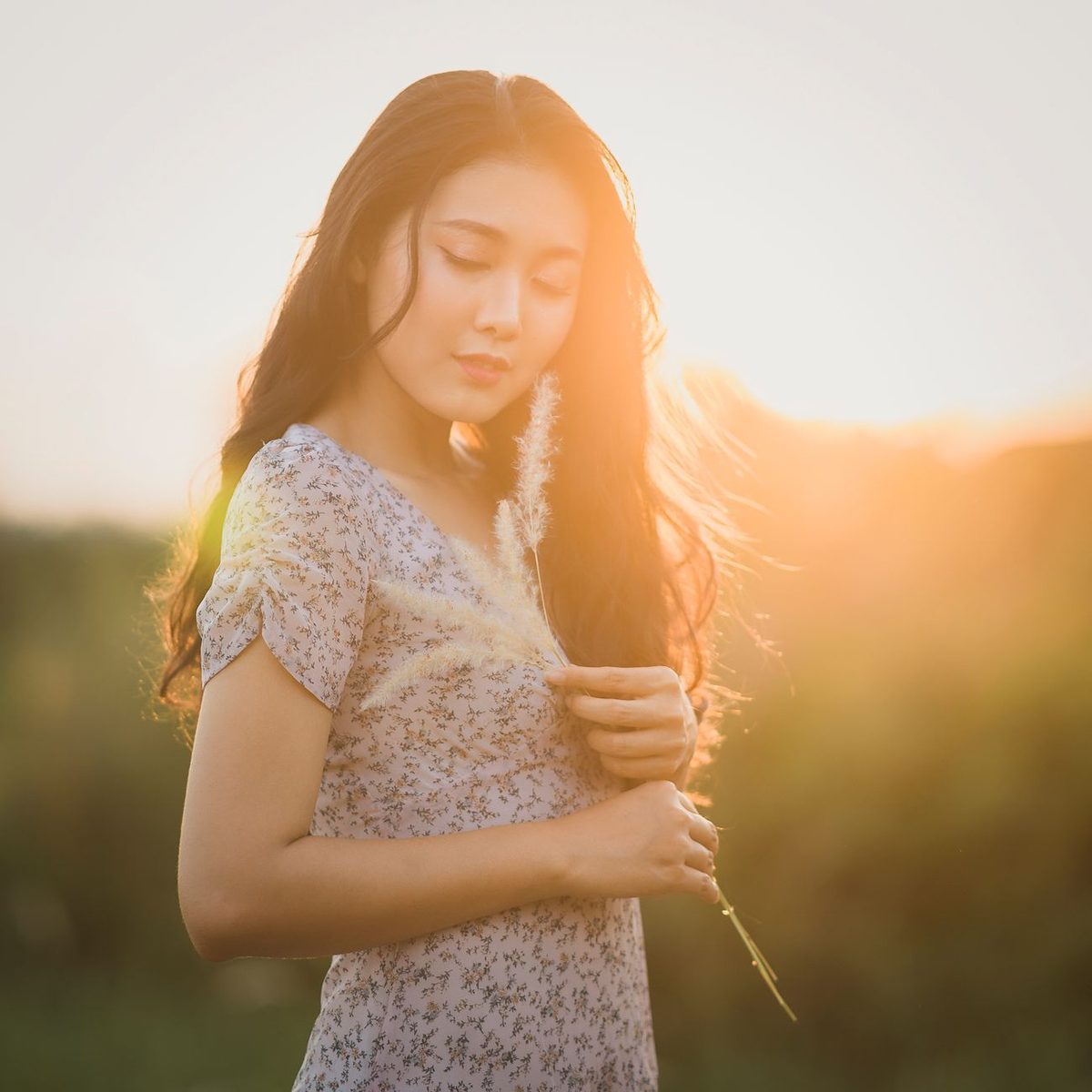 Retrato con luz natural al aire libre